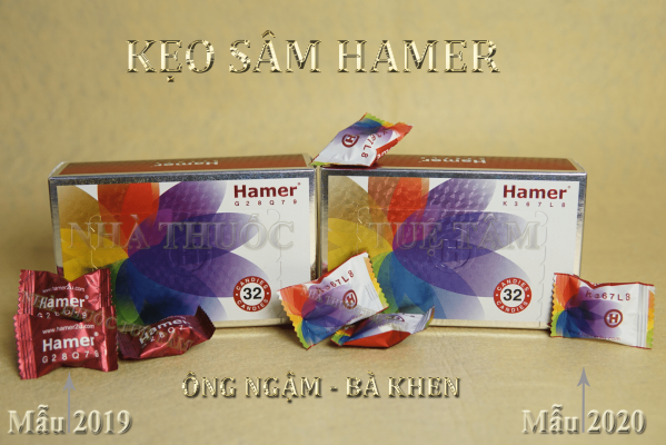 kẹo sâm hamer ông ngậm bà khen
