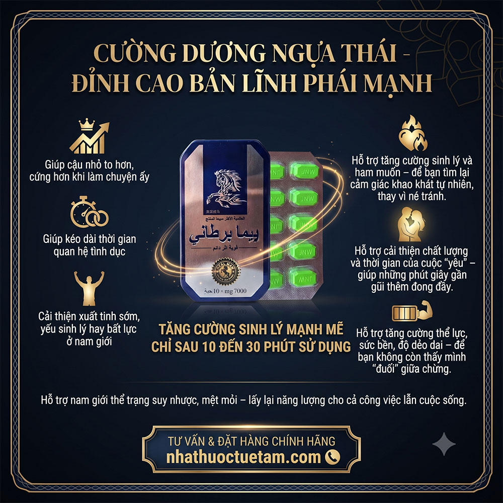Cường Dương Ngựa Thái Chính Hãng - Hỗ Trợ Tăng Cường Sinh Lý Nam - Ảnh 3