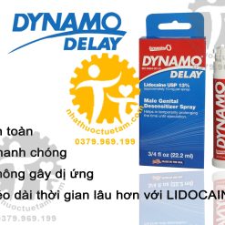 chai xit sinh ly dynamo delay chong xuat tinh som