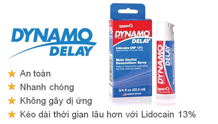 công dụng thuốc xịt dynamo delay