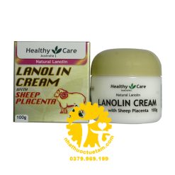 Kem Dưỡng Da Tinh Chất Nhau Thai Cừu Healthy Care Lanolin Cream Sheep Plancenta