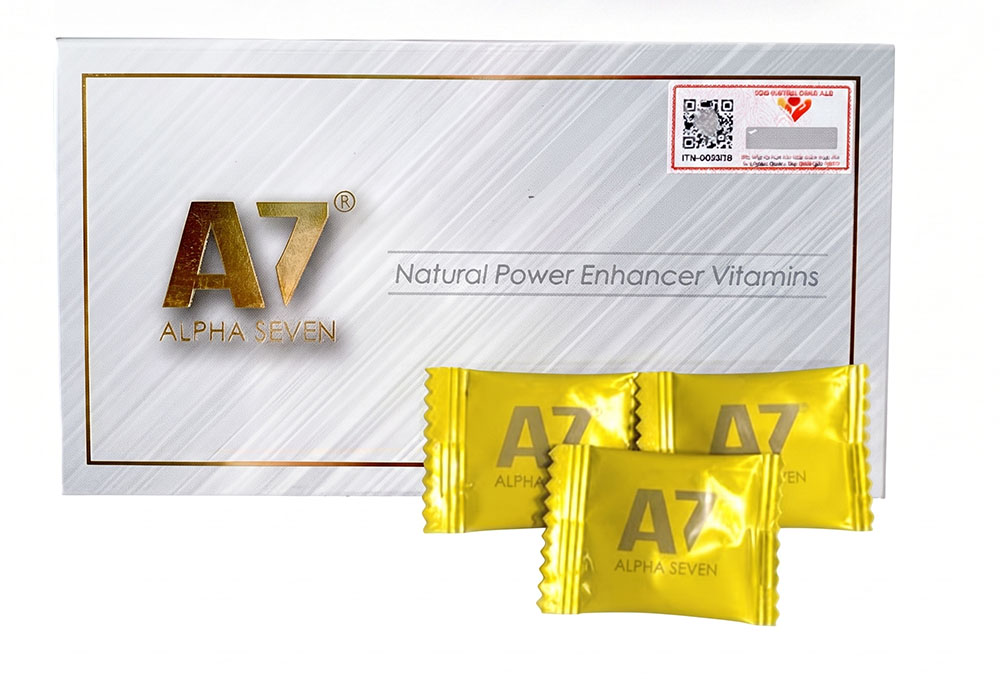 Kẹo sâm A7 Alpha Seven Mỹ chính hãng: bồi bổ sinh lực, giữ vững phong độ phái mạnh