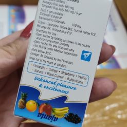 Alternative view of Thạch trái cây cường dương Kamagra Oral Jelly 100mg hỗ trợ cải thiện sinh lý nam giới